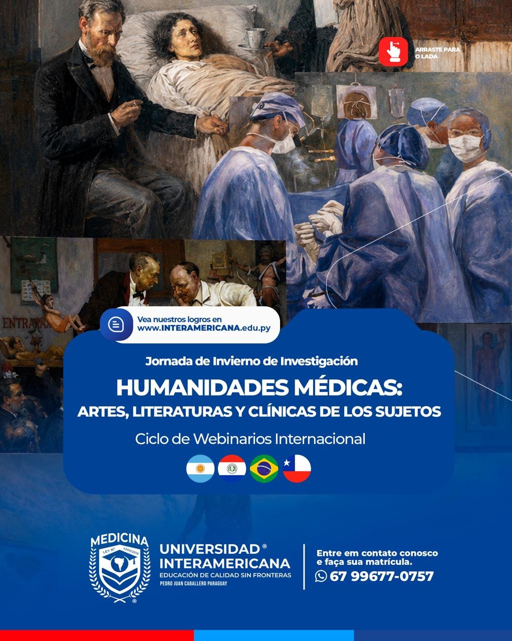 Universidad Interamericana realizará Webinar Internacional gratuito sobre Humanidades Médicas.